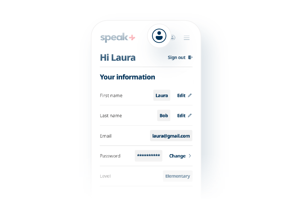 Edit Personal Information - Download Classic Light Image | Ultra HD